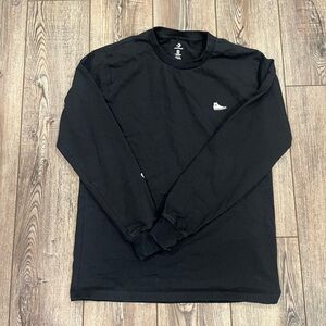 Converse Chuck Taylor Long Sleeve Shirt Black Size M
